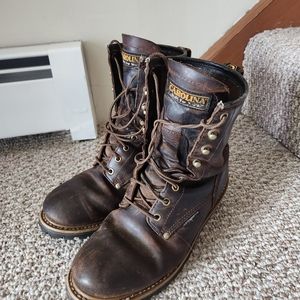 Carolina Loggers Men Size 9 Wide